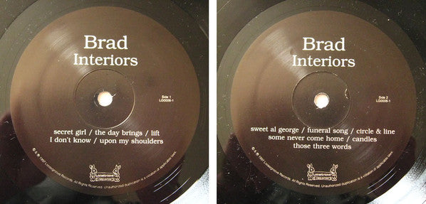 Brad : Interiors (LP,Album)