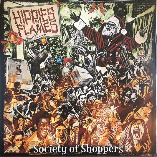 Hippies In Flames : Society Of Shoppers (LP,Compilation)