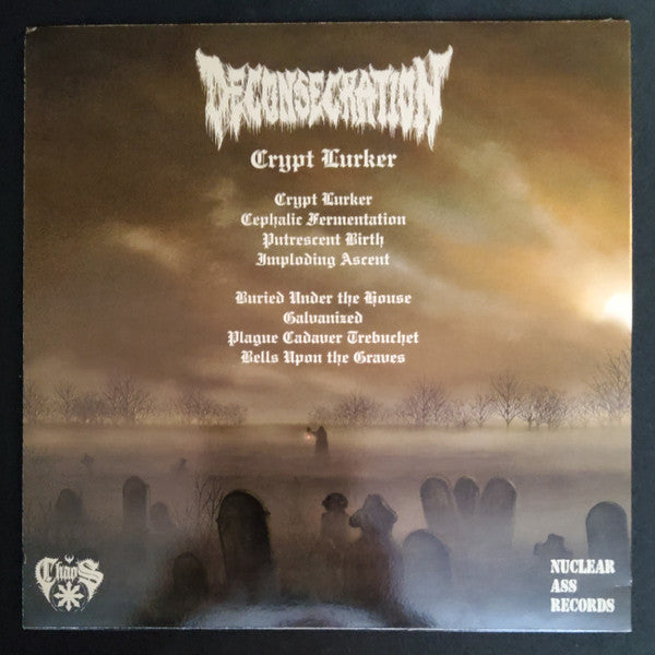 Deconsecration : Crypt Lurker  (12",33 ⅓ RPM,Album)