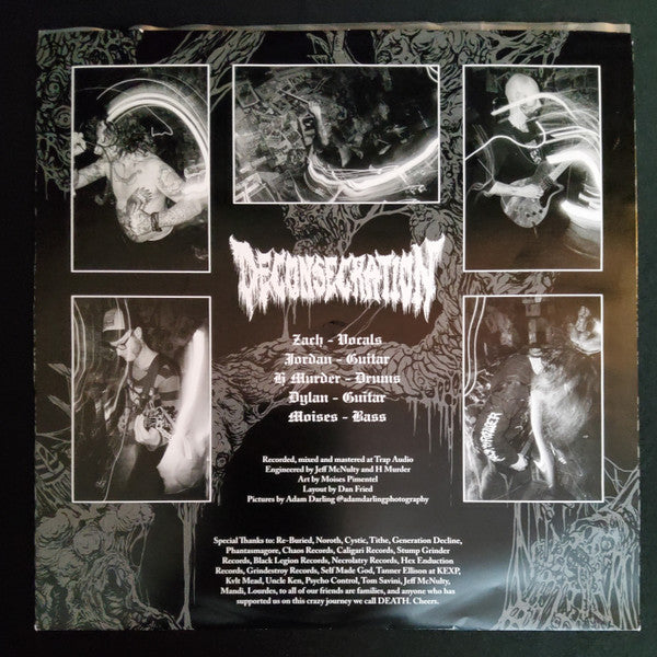 Deconsecration : Crypt Lurker  (12",33 ⅓ RPM,Album)