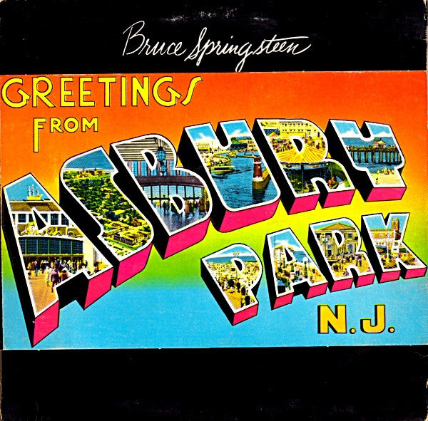 Bruce Springsteen : Greetings From Asbury Park, N.J. (LP,Album,Reissue)