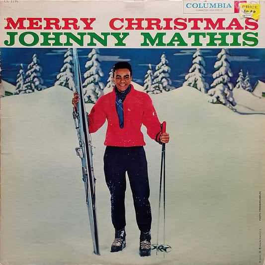 Johnny Mathis : Merry Christmas (LP,Album,Mono)