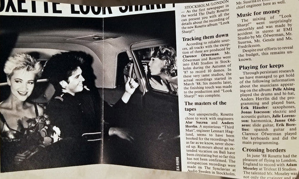 Roxette : Look Sharp! ()