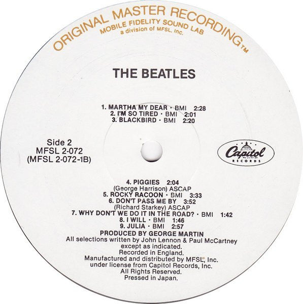 Beatles, The : The Beatles (LP,Album,Reissue,Remastered,Stereo)