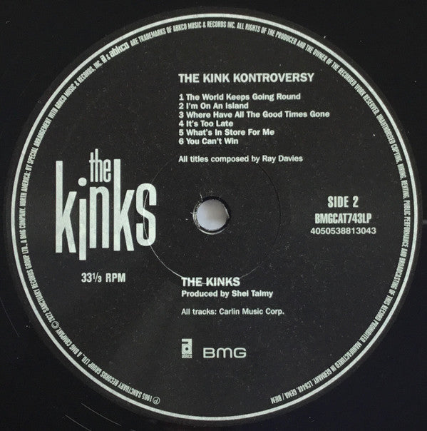 Kinks, The : The Kink Kontroversy (LP,Album,Reissue,Mono)
