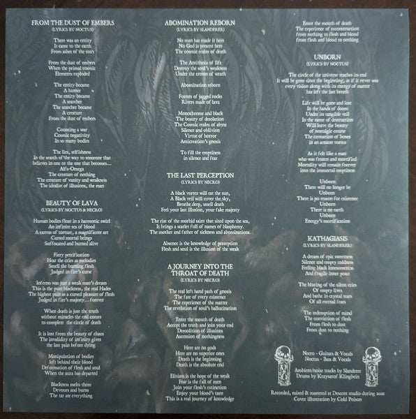 Anticreation : From The Dust of Embers (LP,Album)