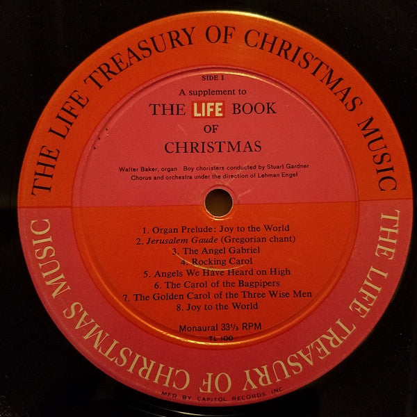 Various : The Life Treasury Of Christmas Music (LP,Mono)