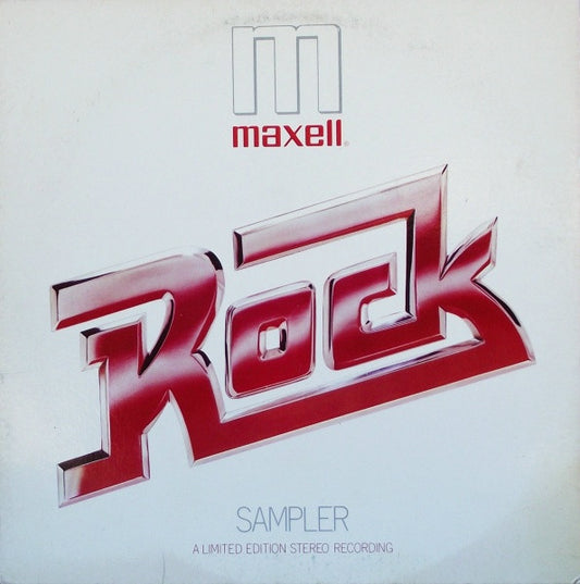 Various : Maxell Rock Sampler (LP,Compilation,Limited Edition,Sampler,Stereo)