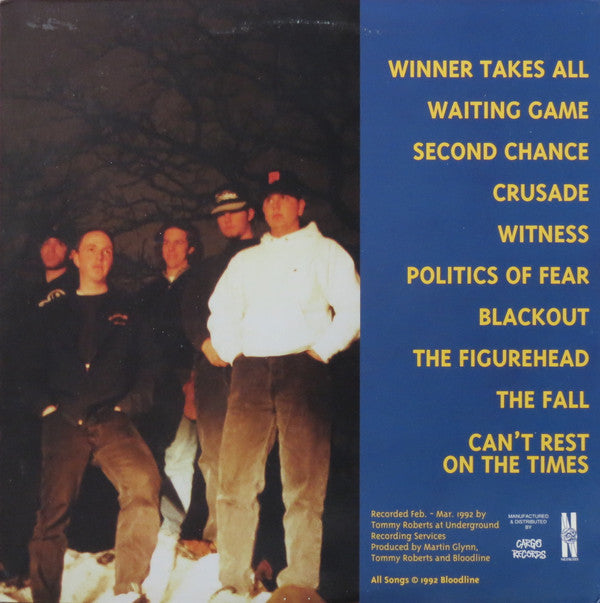 Bloodline (2) : Can't Rest On The Times (LP,Album)
