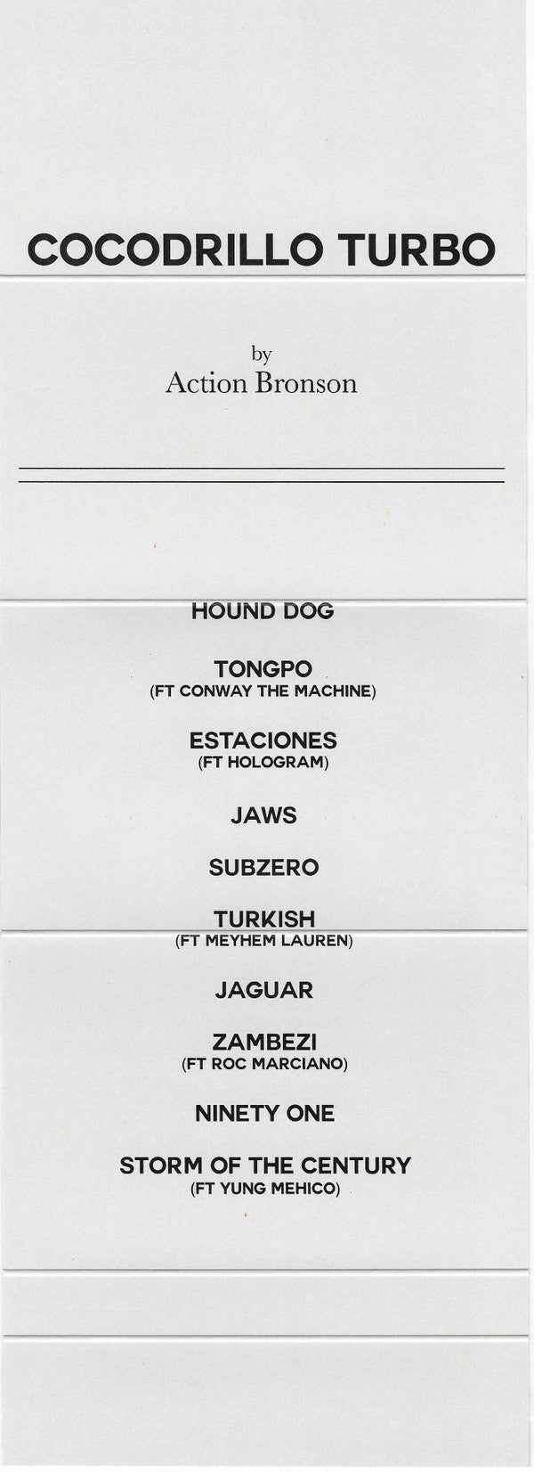 Action Bronson : Cocodrillo Turbo (Album,Limited Edition)