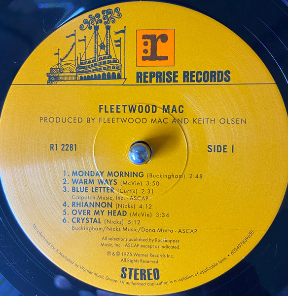 Fleetwood Mac : Fleetwood Mac (LP,Album,Reissue,Stereo)