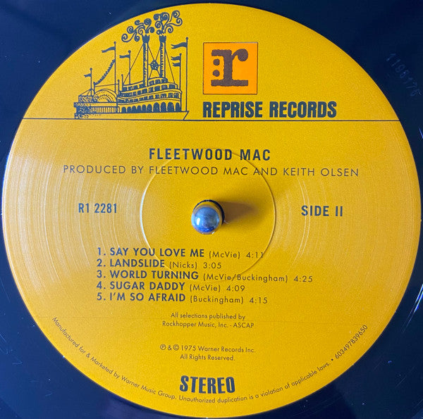Fleetwood Mac : Fleetwood Mac (LP,Album,Reissue,Stereo)