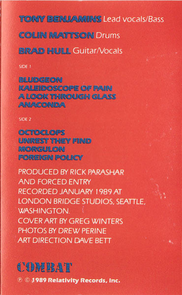 Forced Entry : Uncertain Future (Album)