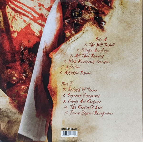 Malevolent Creation : The Will To Kill (LP,Album,Reissue)