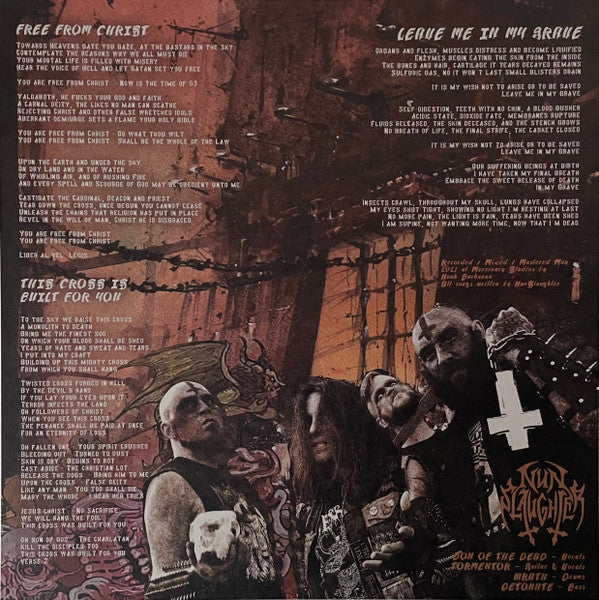 NunSlaughter / Blood (5) : Blood / NunSlaughter (12",33 ⅓ RPM,Mini-Album)