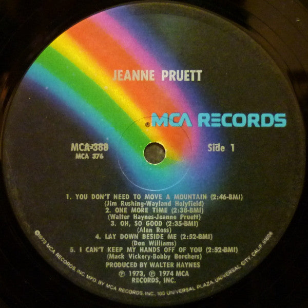 Jeanne Pruett : Jeanne Pruett (LP,Album)