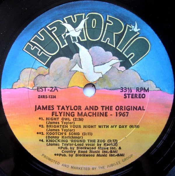 James Taylor (2) And Flying Machine (2), The : 1967 (LP,Album,Stereo)