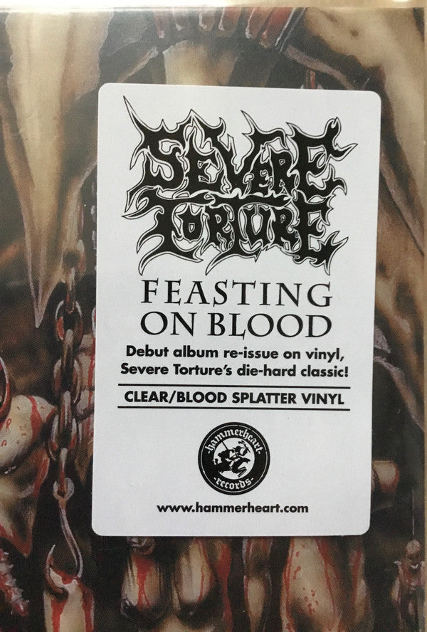 Severe Torture : Feasting On Blood (LP,Album,Limited Edition,Repress)