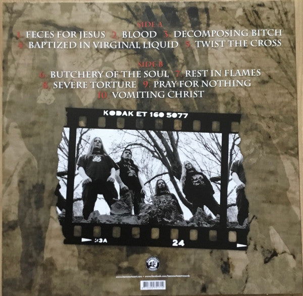 Severe Torture : Feasting On Blood (LP,Album,Limited Edition,Repress)