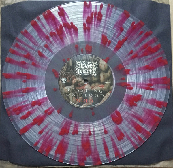 Severe Torture : Feasting On Blood (LP,Album,Limited Edition,Repress)