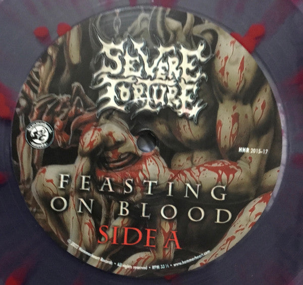 Severe Torture : Feasting On Blood (LP,Album,Limited Edition,Repress)