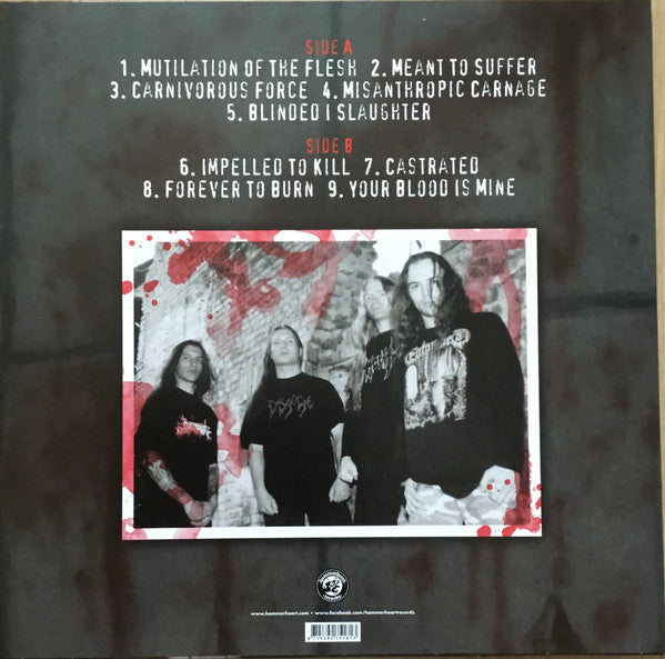 Severe Torture : Misanthropic Carnage (LP,Album,Limited Edition,Reissue)