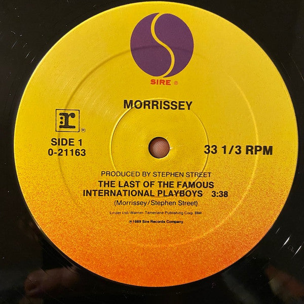 Morrissey : The Last Of The Famous International Playboys (12",33 ⅓ RPM,Maxi-Single)