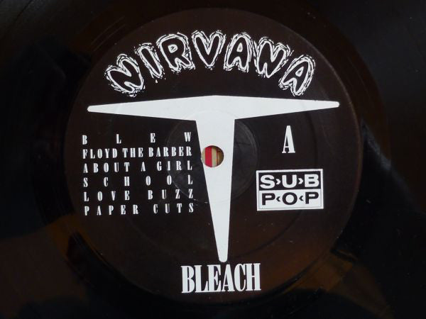 Nirvana : Bleach (LP,Album,Repress)