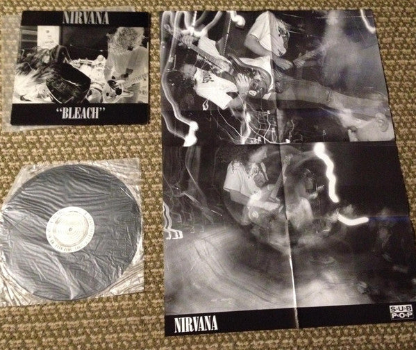 Nirvana : Bleach (LP,Album,Repress)