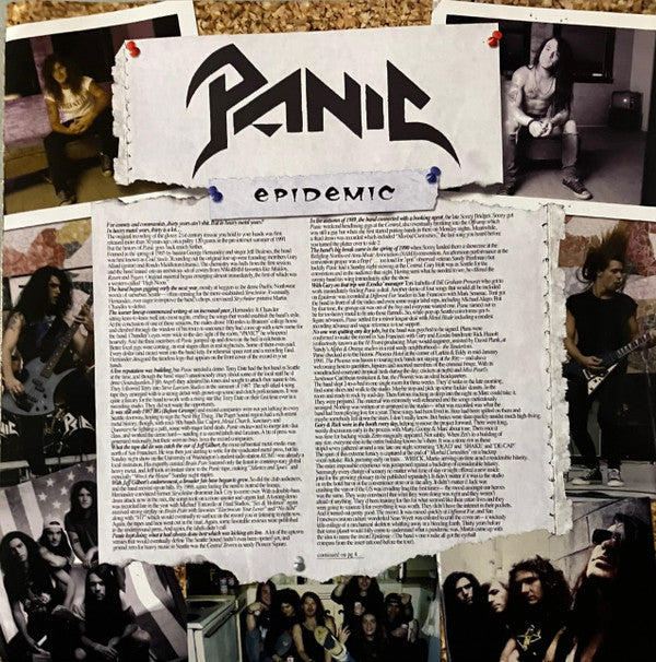Panic (18) : Epidemic (LP,Album,Reissue,Remastered,Special Edition,Stereo)