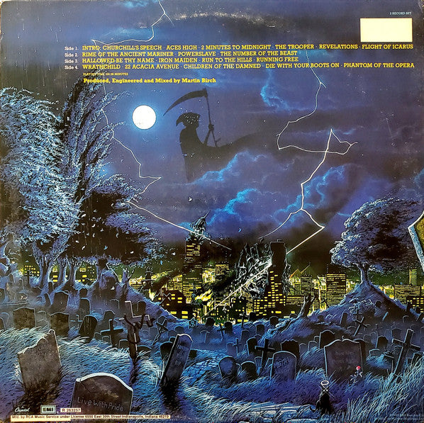 Iron Maiden : Live After Death (LP,Album,Club Edition)