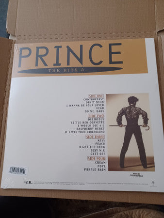 Prince : The Hits 2 (LP,Compilation,Limited Edition,Reissue,Stereo)