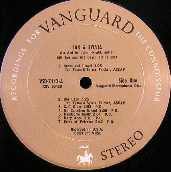 Ian & Sylvia : Ian & Sylvia (LP,Album,Reissue,Stereo)