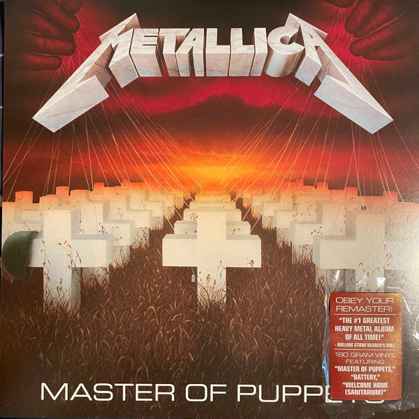 Metallica : Master Of Puppets (LP,Album,Reissue,Remastered)