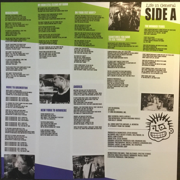 MxPx : Life In General (LP,Album,Reissue,Remastered,Repress)