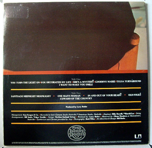 Kenny Rogers : Kenny (LP,Album,Stereo)