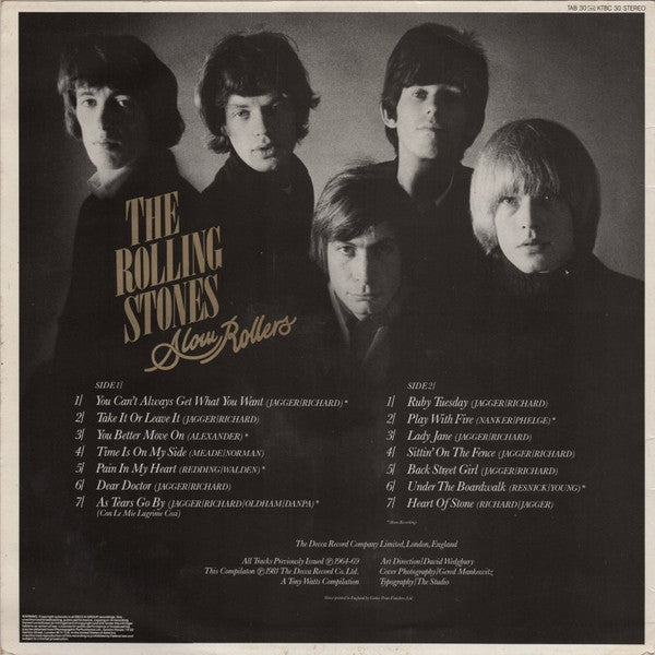 Rolling Stones, The : Slow Rollers (LP,Compilation)