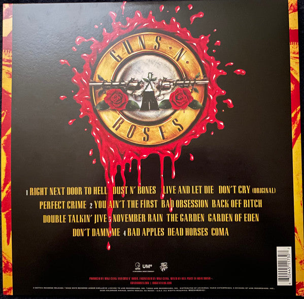 Guns N' Roses : Use Your Illusion I (LP,Album,Reissue,Remastered)