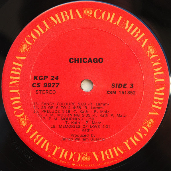 Chicago (2) : Chicago (LP,Album,Reissue,Repress)