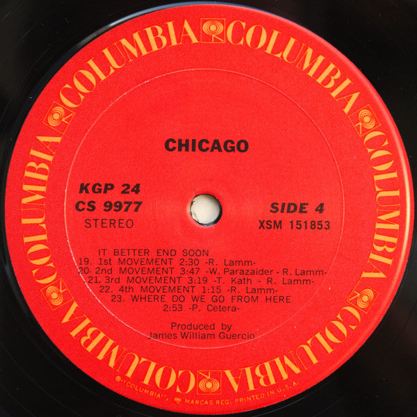 Chicago (2) : Chicago (LP,Album,Reissue,Repress)