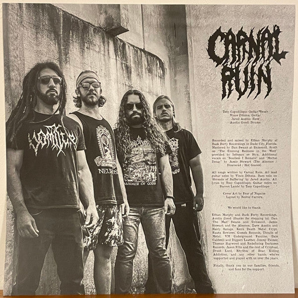 Carnal Ruin : Soulless I Remain (LP,Album)