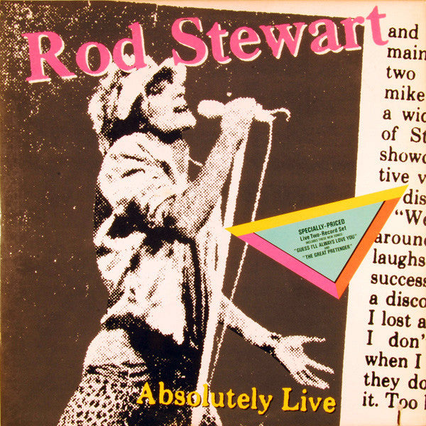 Rod Stewart : Absolutely Live (LP,Album)