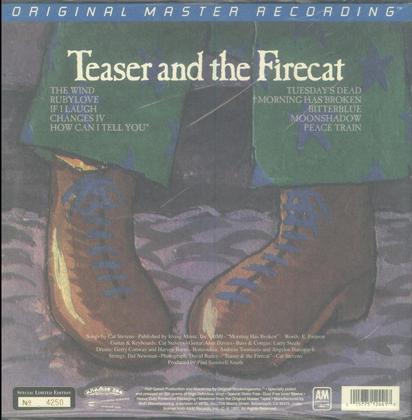 Cat Stevens : Teaser And The Firecat (LP,Album,Limited Edition,Numbered,Reissue,Remastered)