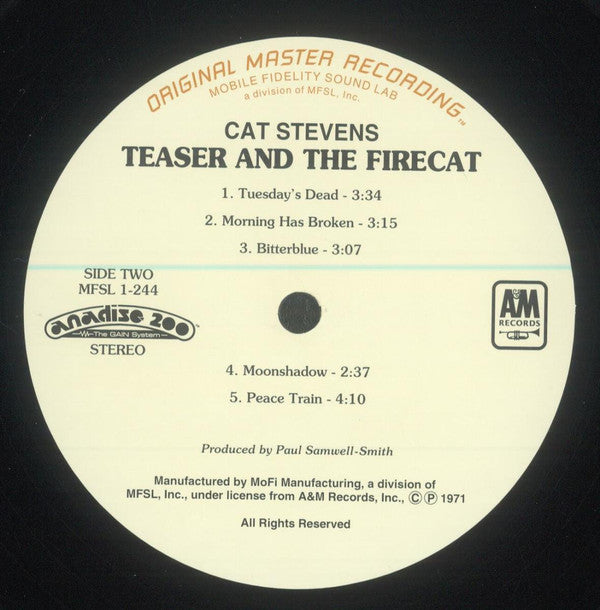 Cat Stevens : Teaser And The Firecat (LP,Album,Limited Edition,Numbered,Reissue,Remastered)