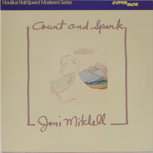 Joni Mitchell : Court And Spark (LP,Album,Reissue,Remastered,Stereo)