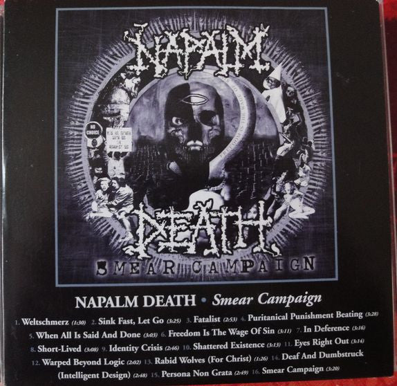 Napalm Death : Smear Campaign (Album,Promo)