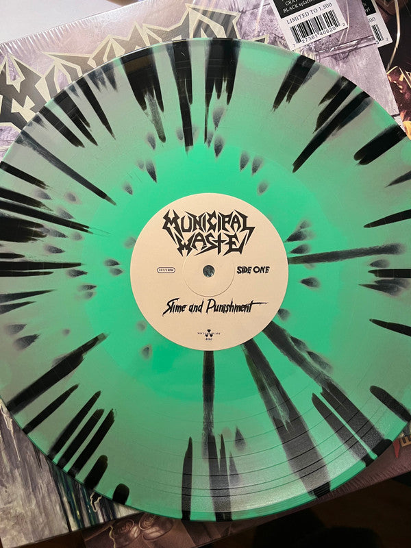 Municipal Waste : Slime And Punishment (LP,Album,Limited Edition)