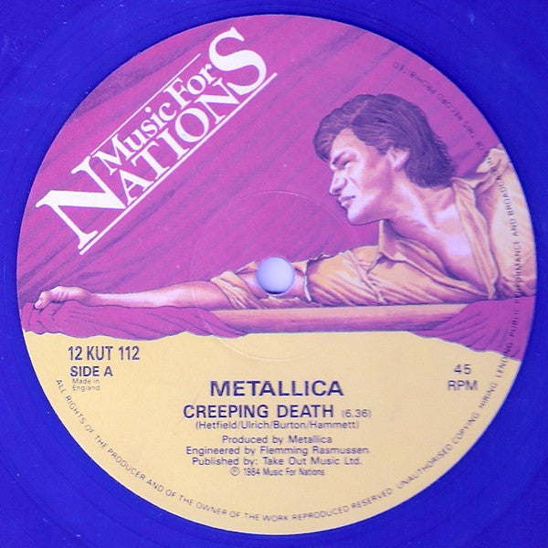 Metallica : Creeping Death (12",45 RPM,Reissue)