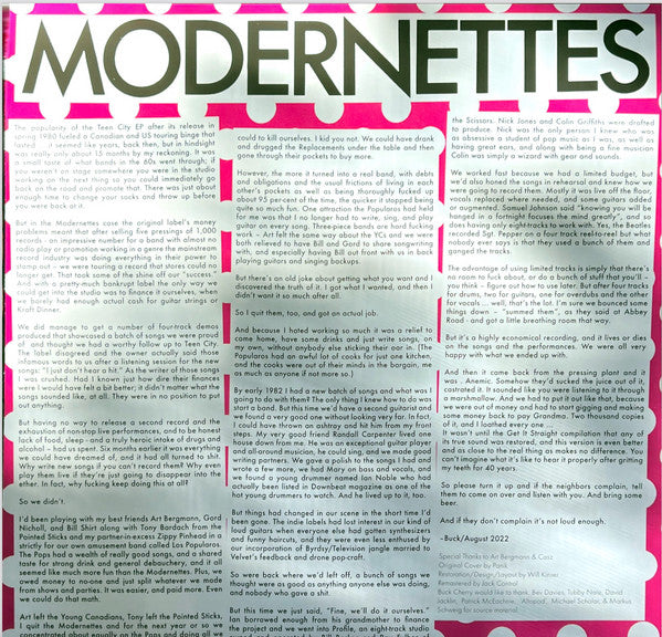 Modernettes : Eighty Eighty Two (LP,Compilation)