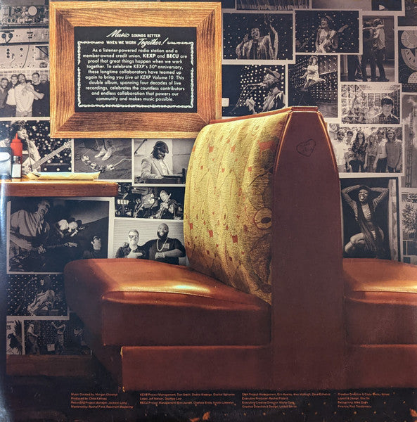 Various : Live At KEXP Volume 10 (12",33 ⅓ RPM,Compilation,Limited Edition)